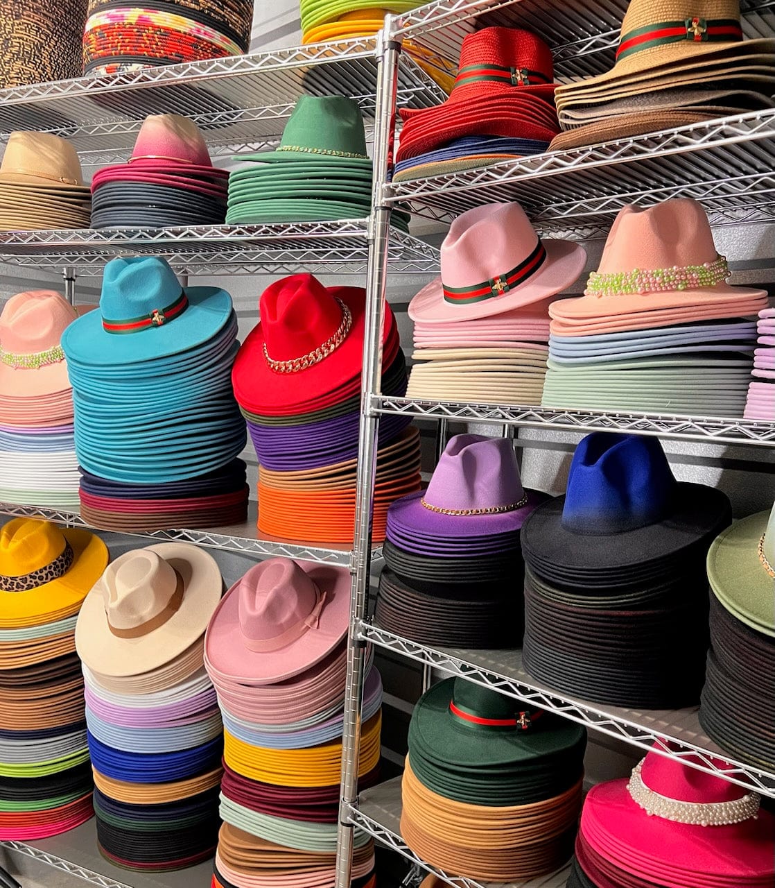 Luxury Fedora -Pink