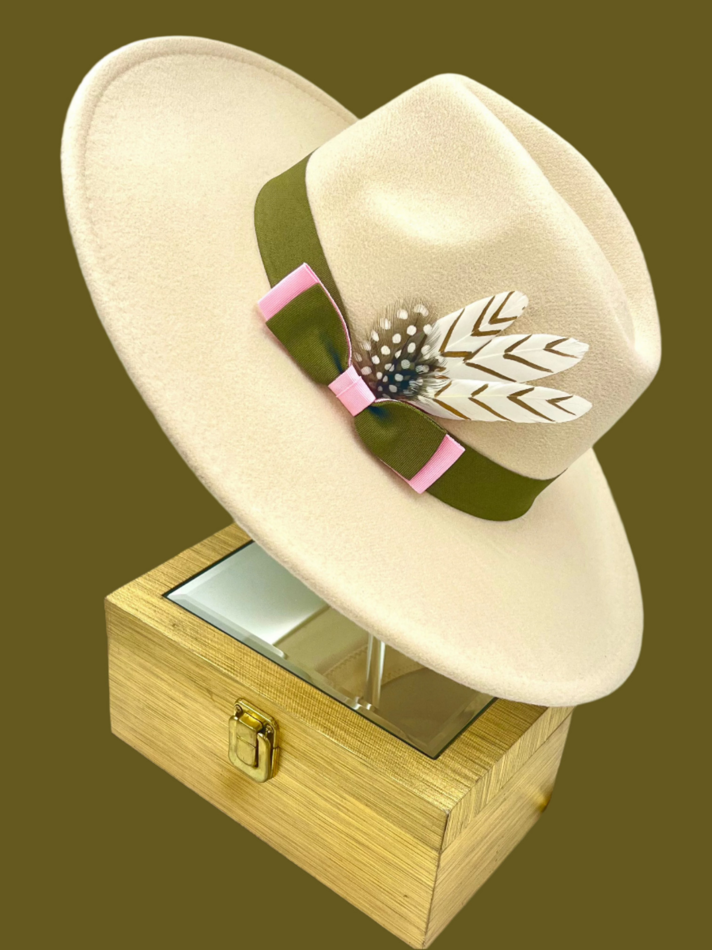 Luxe Fedora Cotton Off-White