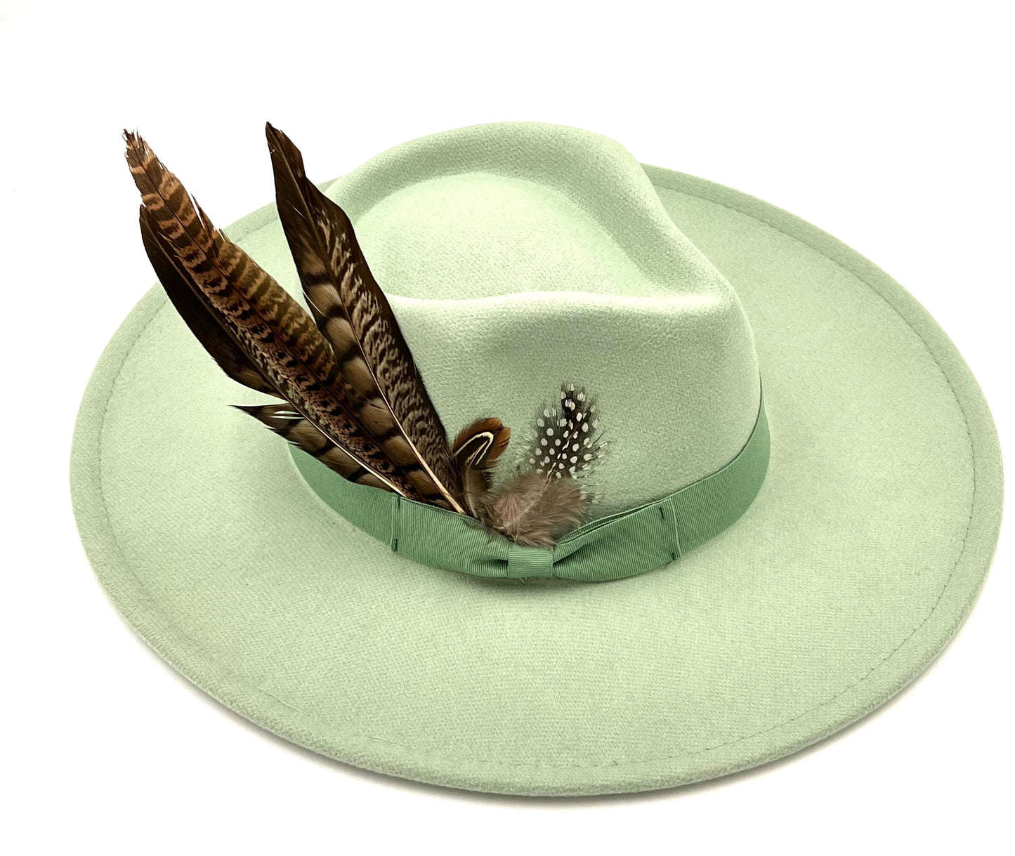Luxe Fedora Cotton Mint Green