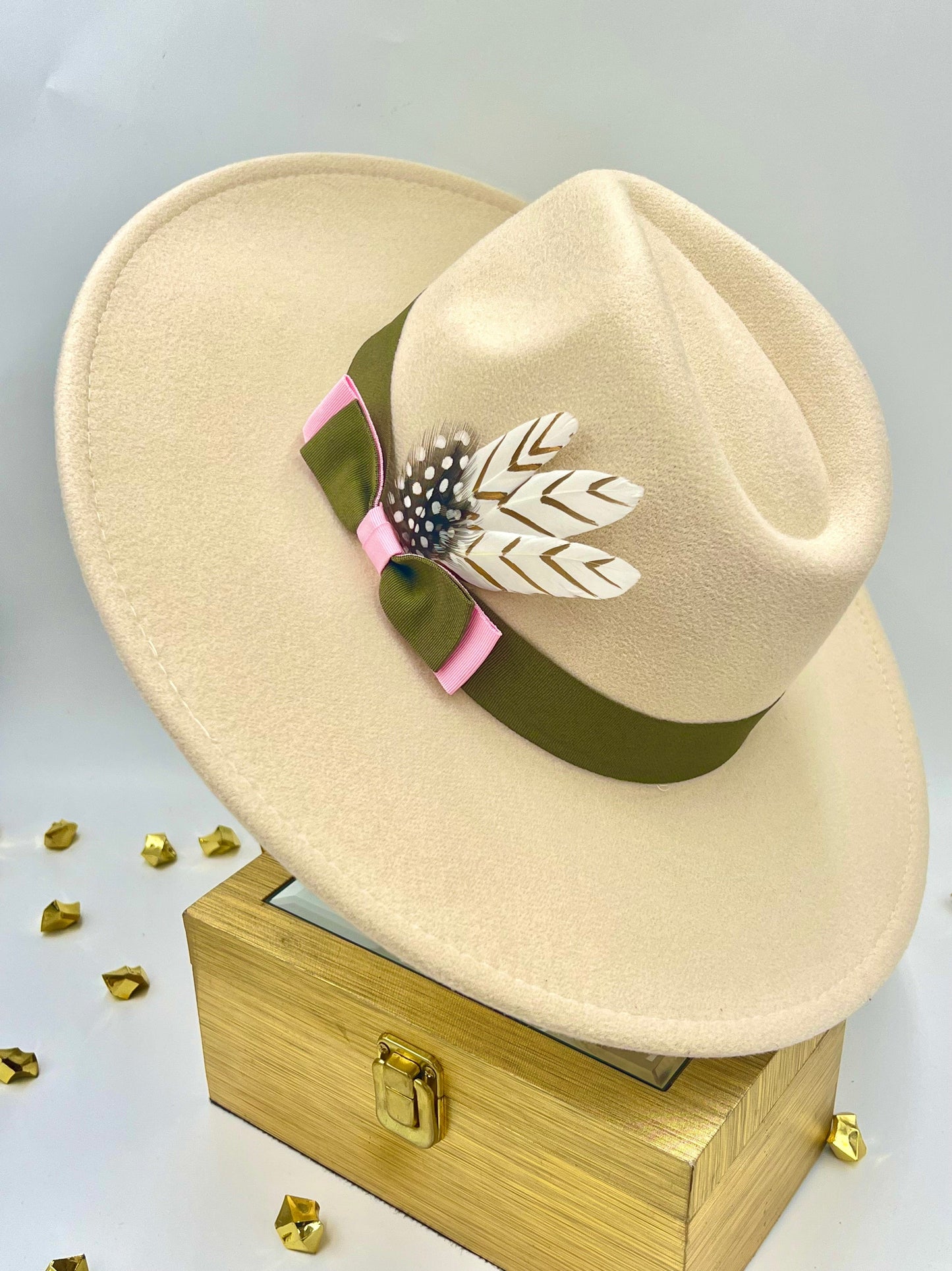 Luxe Fedora Cotton Off-White