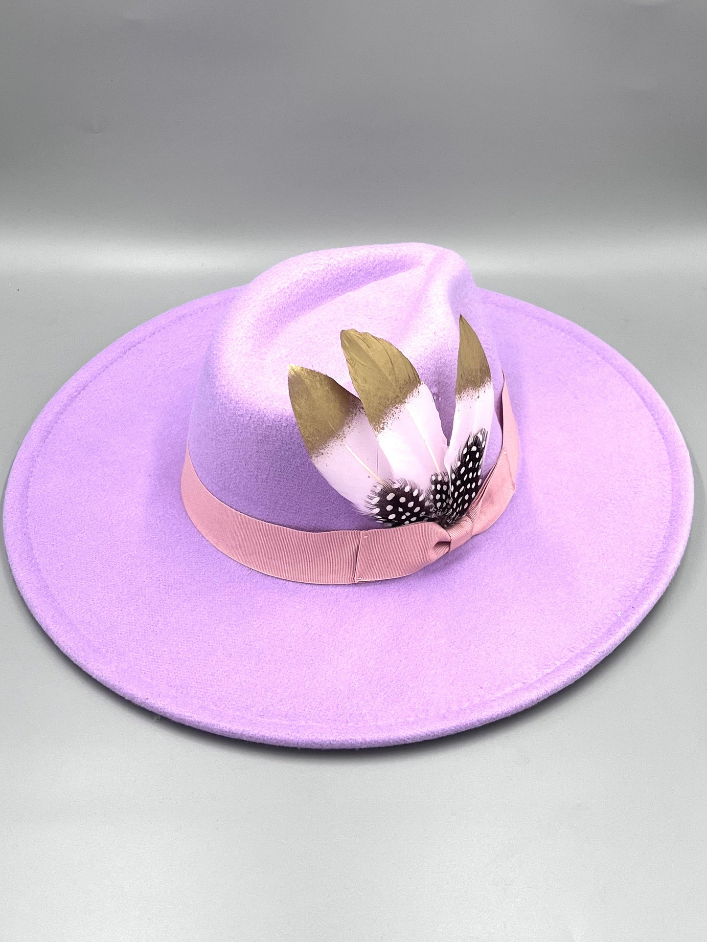 Luxe Fedora Cotton Purple